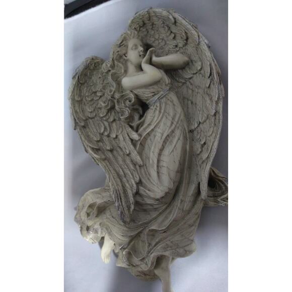 Glittered Wings Wall Decor- Elegant Spiritual Home Accent: Heavenly Home - Picture 8 of 10